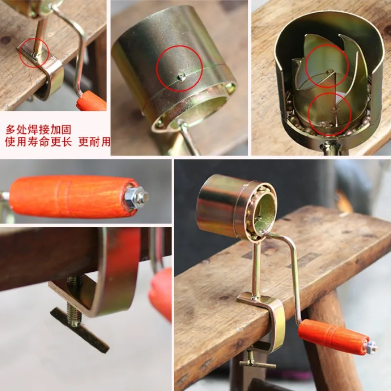 Kitchen Corn Sheller Hand Dry Corn Peeler Manual Rapid Corn Thresher Machine Hand-Cranking Sheller Creative Kitchen Gadgets