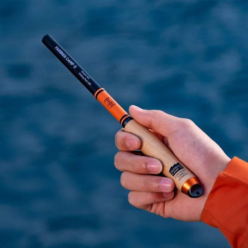 Small Object Fishing Rod, Squid Horse Mouth White Strip Outdoor Ultra-light Weight Short Section Stream Rod Fishing Rod