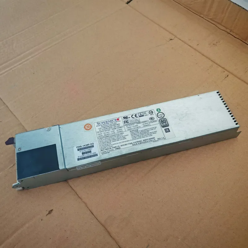 for Supermicro PWS-1K28P-SQ 1280W Server Redundant Power Supply Unit Replacement PSU Module High Efficiency Hot Swap