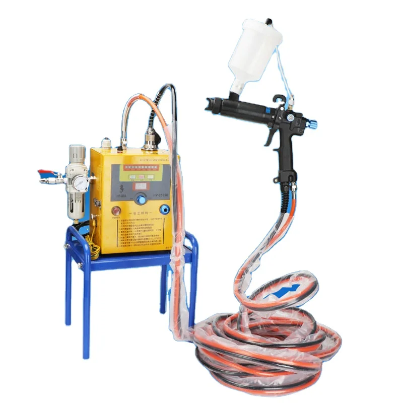 

Hima TC-92 Eletricstatic Paint Spray Gun Hand Manual Pistol Pneumatic Tool Sprayer Air Power Spray Gun