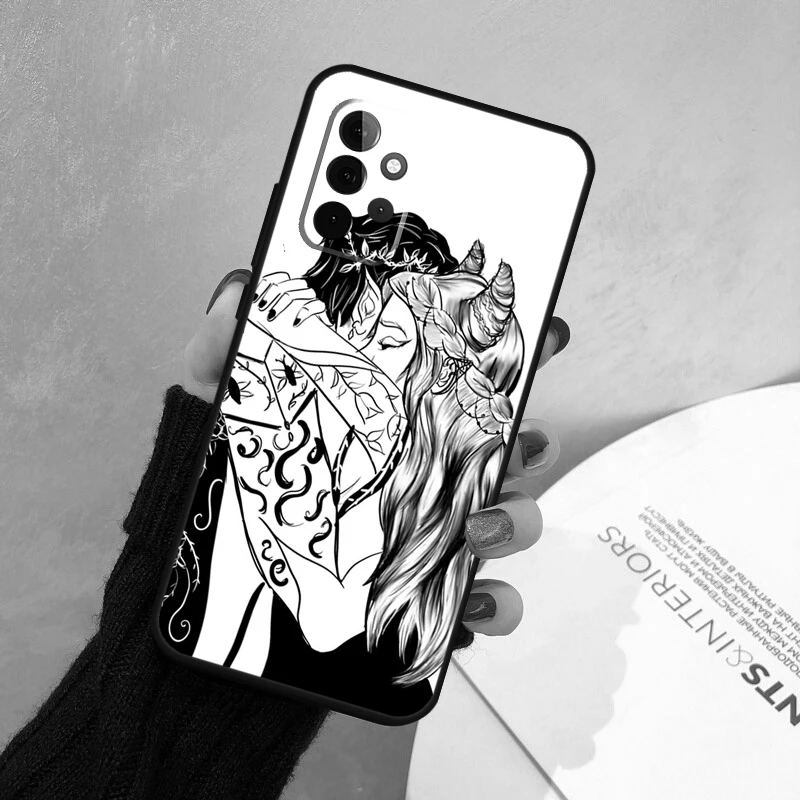 The Cruel Prince Jude and Cardan For Samsung Galaxy A14 A34 A54 A13 A23 A33 A53 A12 A22 A32 A52 A72 A51 A71 Phone Case