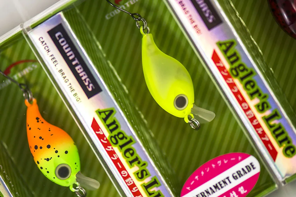 COUNTBASS 28mm 1-1/8" 1,7g 1/16 oz. Schwimmende Wobbler, Forellenangeln, Kunststoff, harter Köder, Köder, Wobbler, Barsch, Leurre-Anglerköder – Detail 24