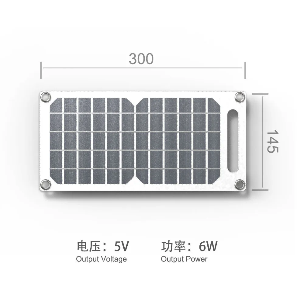 30W Flexible Solar Panel Kit Mini Solar Regulator Complete Hooks Cups Accessories Portable For Phone Outdoor Camping Charging
