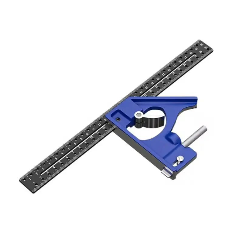ABXF-Multi-Functional Right Angle Ruler For Precise Woodworking 45/90 Degree DIY Woodworking Tool