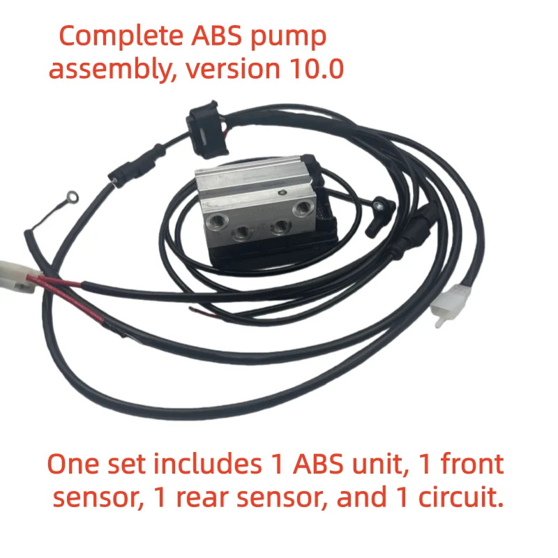 

Motorcycle, Electric Vehicle, Scooter Modified Abs Pump Version 10, Suitable for Yamaha, Honda, Suzuki, Haojue Various Models, Full Set of Modification Parts, Brake Control Unit