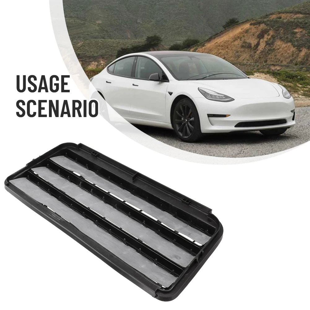 

Вентиляционная решетка для Tesla Model 3/Y (2017-2023), черная, пластиковая, для салона, высокая надежность