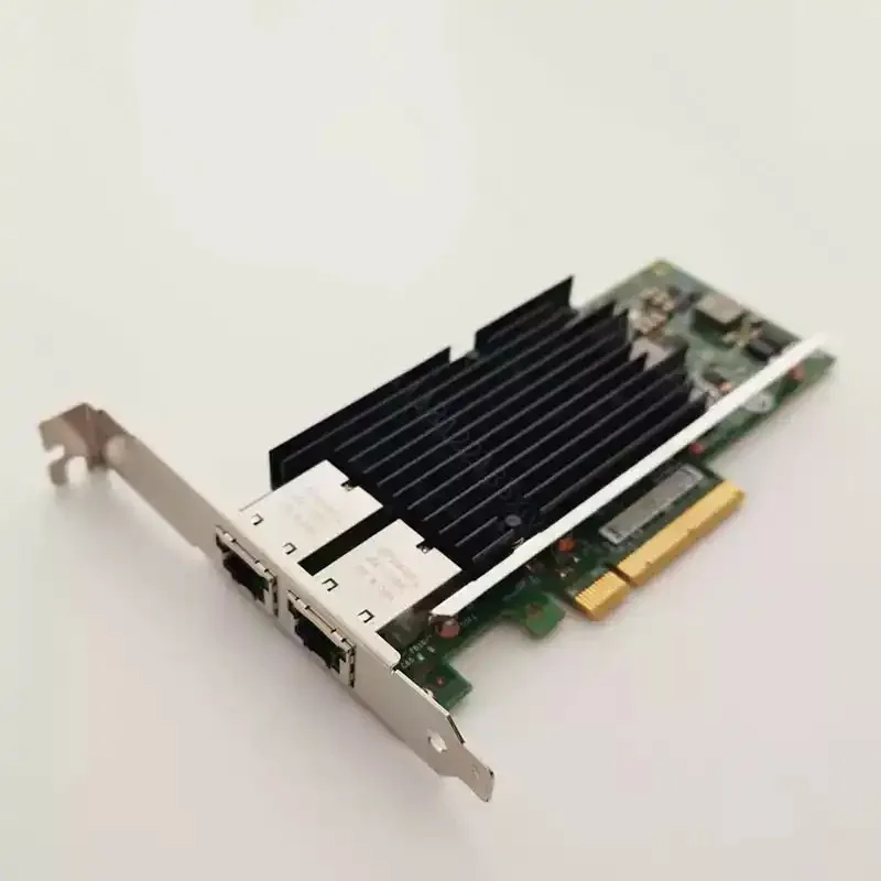 X540-T2 X540T2G1P5 PCIe x8 Dual RJ45 10Gbps Ethernet NIC Functional 10GbE Copper Network Adapter For NAS Desktop & Server Host