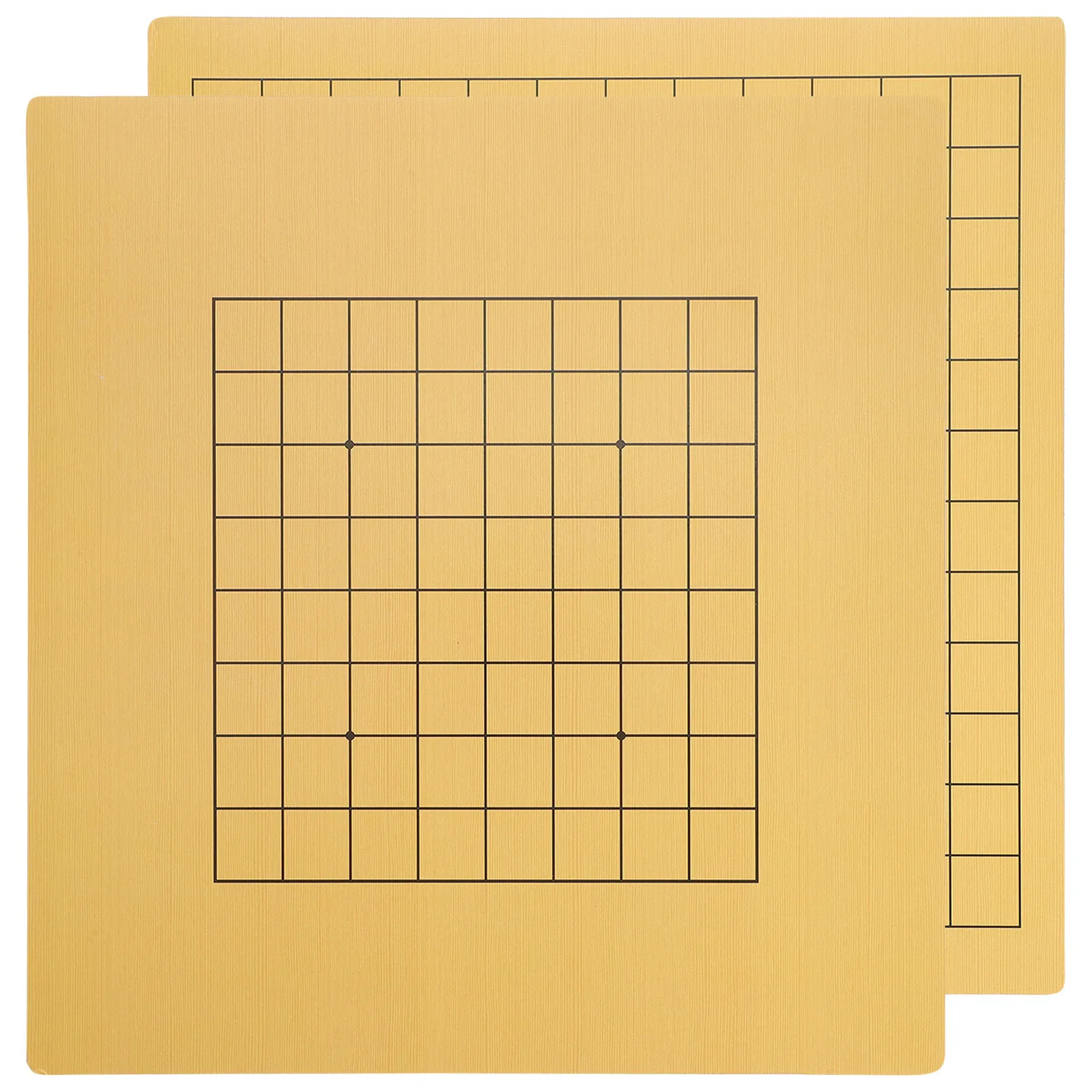 

2Pcs Go Chess Board Folding Wooden Portable Kids Educational Chessboard Travel Game Strategic Playboard