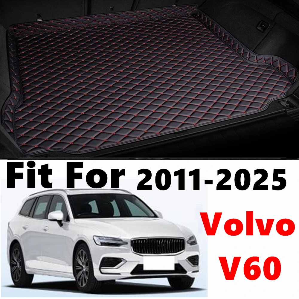 Hochwertige Kofferraumabdeckung für Volvo V60 2025 2024 2023-2020 2018-2011 – Maßgeschneiderte Kofferraummatte und Innenraumzubehör