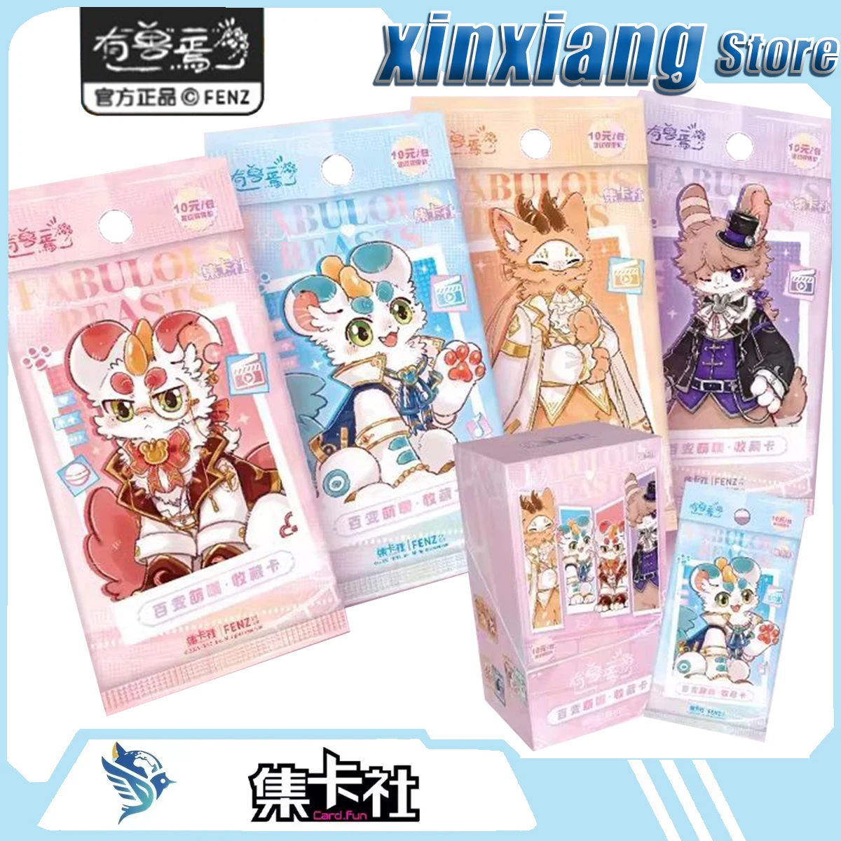 Anime Merchandise Europe - Karty Card.Fun Fabulous Beasts Series, anime,