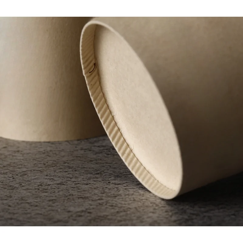 50Pcs/100Pcs 7oz 245ml Disposable Thickened Paper Cup Water Cup Commercial Household Anti-Scald Hot Drink Cup Household Party Ba