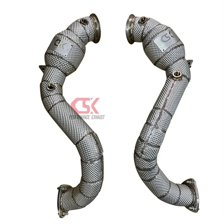 2024 Top Selling Vantage 4.0T V8 CSK downpipe end exhaust For Aston Martin