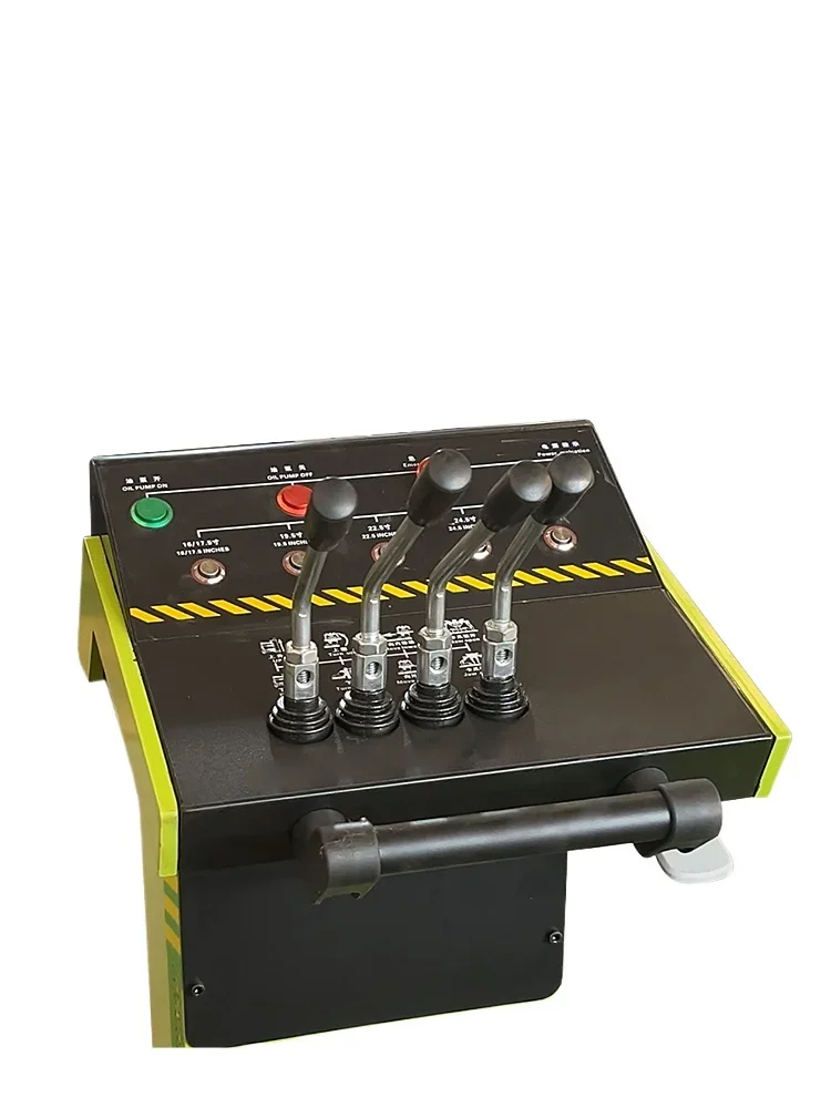 Automatic cart vacuum tire picking machine Pneumatic tire picking machine Truck  pulling machine disassembly