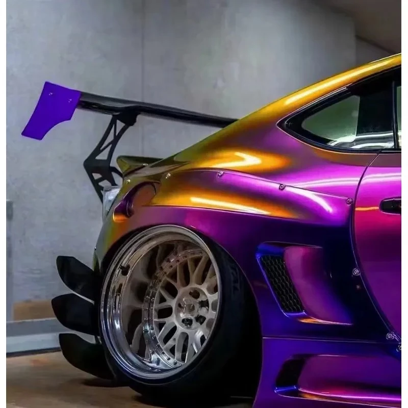 New Arrival Amazing Super Chameleon Magic Unicorn Color Changing Vinyl Wrap PET Vinyl Wrap Car Vinyl Wrap Roll Film
