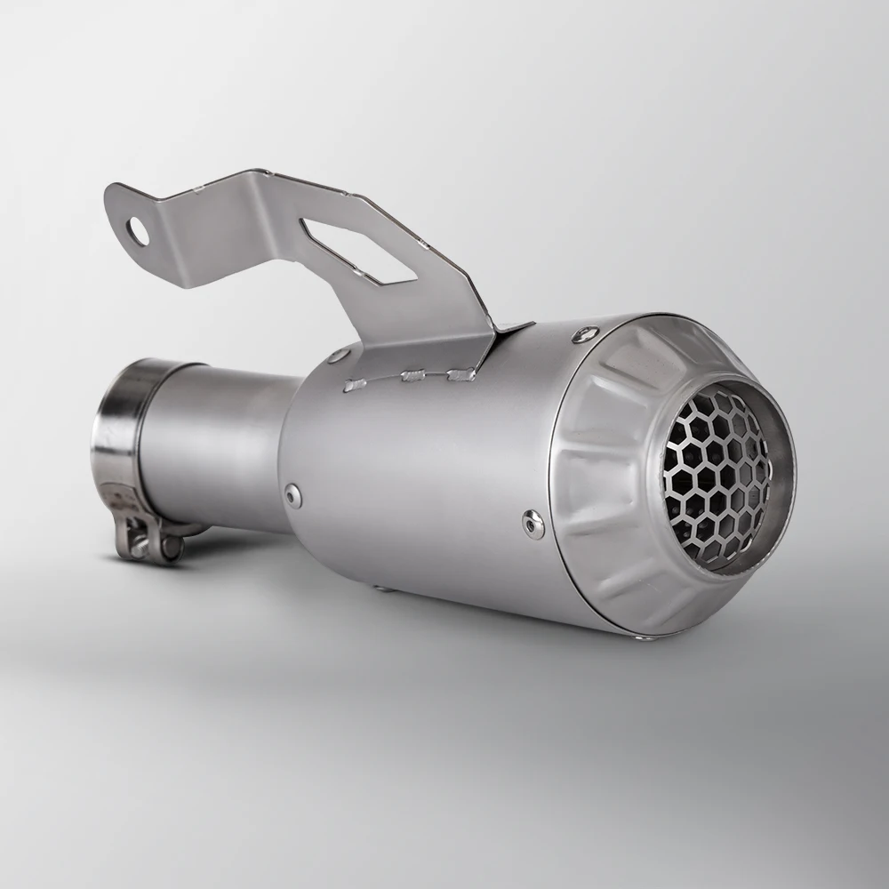 

Для S1000RR 2019-2025 S1000R 2021-2025 выхлопная система мотоциклетный глушитель для мотокросса наконечник Escape Moto Racing 60 мм надевается