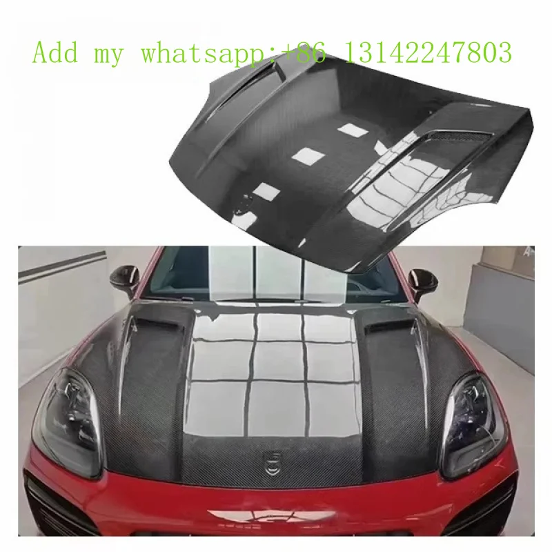 

Карбоновый капот для капота двигателя 9Y0 Upgrade Techart Style 9Y0