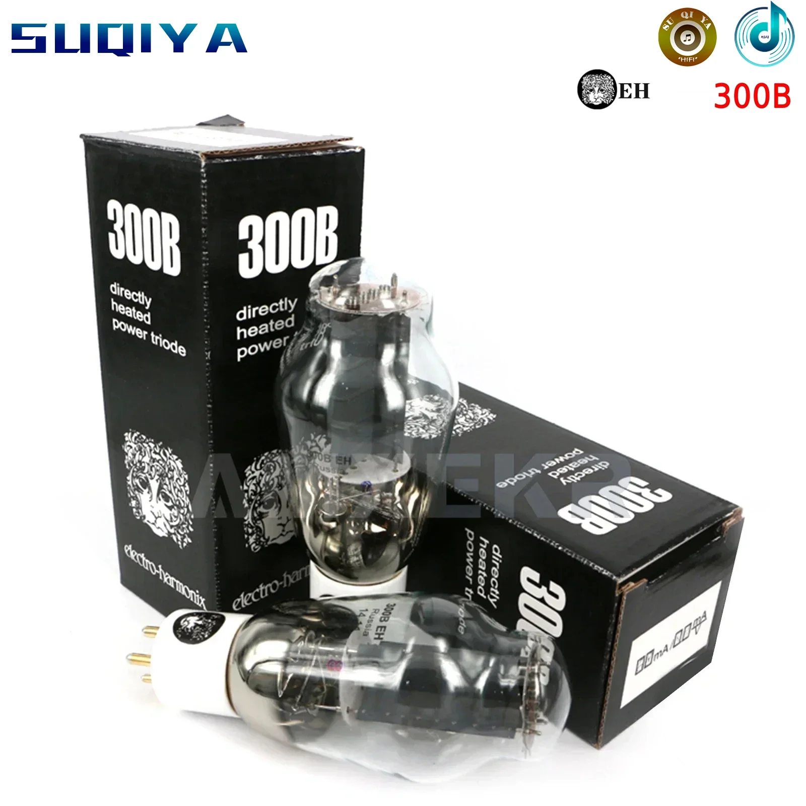 

SUQIYA-Vacuum Tube Electronic Tube EH 300B Replace PSVANE Shuguang Golden Lion 300B Factory Test and Match Be Used for Amp Audio