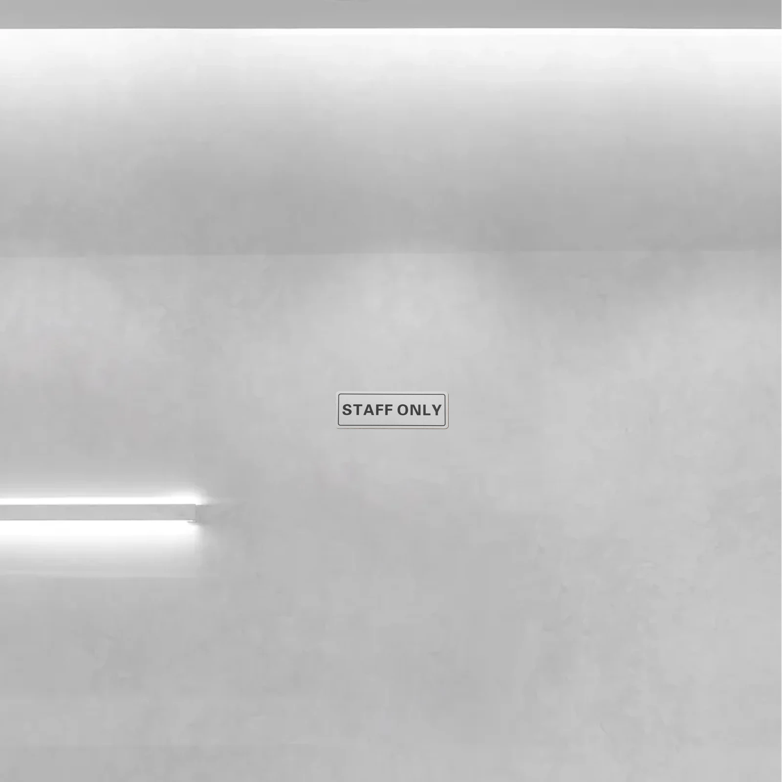 Wall Door Sign Staff Only Aluminum Decor Replacement Removable Signs Plate Employee Conference Room Office Status Clear