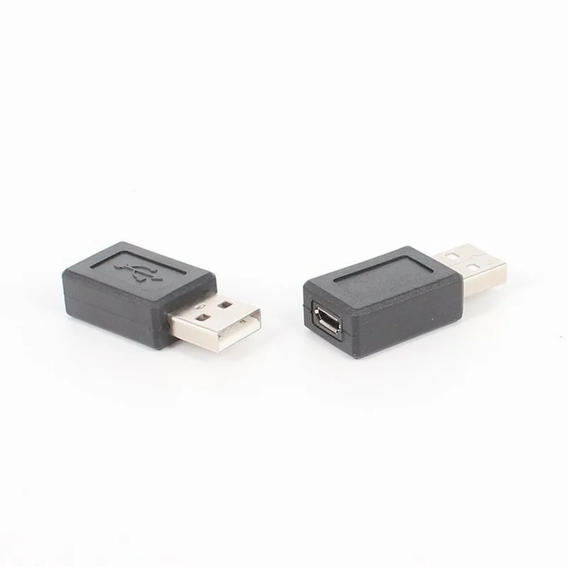 Micro USB Type B Female to USB Type A Male Converter Adapter Plug