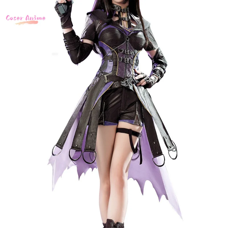 게임 사랑 Deepspace Heroines 코스프레 의상 Abysswalker 헌터 유니폼 할로윈 파티 복장 여성용 Anime Clothes