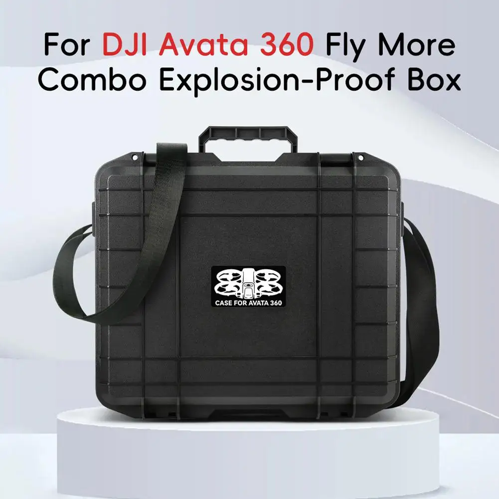 

Кейс для хранения DJI Avata 360 Fly More Combo, взрывозащищенный, портативный, для путешествий, жесткий защитный чемодан