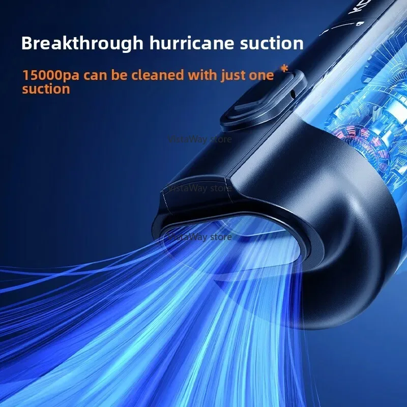 Беспроводной ручной автомобильный пылесос Супер всасывание Портативная портативная машина для бытовой уборки и всасывания «все в одном»