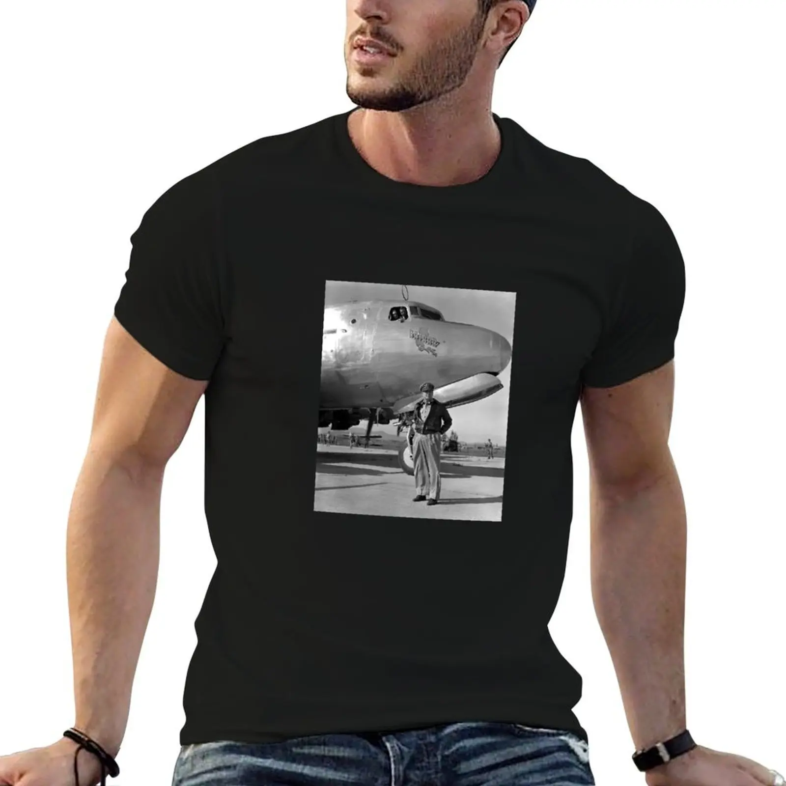 General Douglas MacArthur In Korea T-Shirt Big and Tall Solid Color T-Shirt