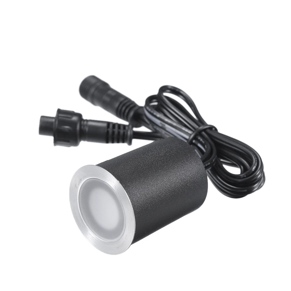 8PCS 3.2V 0.2W Solar Deck Lights IP65 Waterproof Solar Garden Light Sensing Garden Paths Underground Lamp LED Floor Light