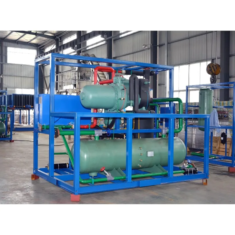 Custom Fully Automatic Ice Block Machine 1 Ton Per Day Industrial Ice Maker for Fishing Port Cold Storage