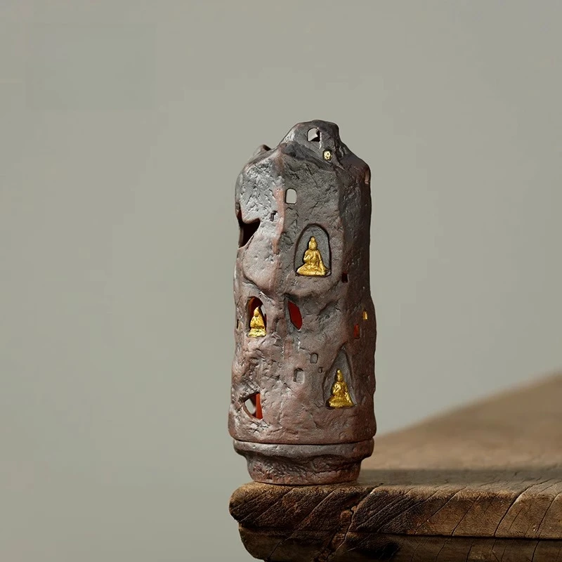 

Incense burner incense seat ceramic household heavy sandalwood line incense insert zen tea ceremony aromatherapy burner ornament