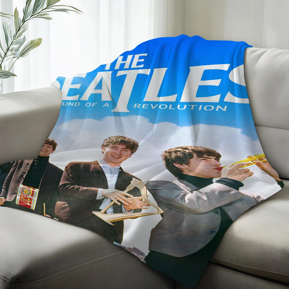 Music T-The Band B-Beatles Cool Blanket Suitable For Sofas Beds Offices Cars Outdoor Travel An Ideal Gift For Friends Family