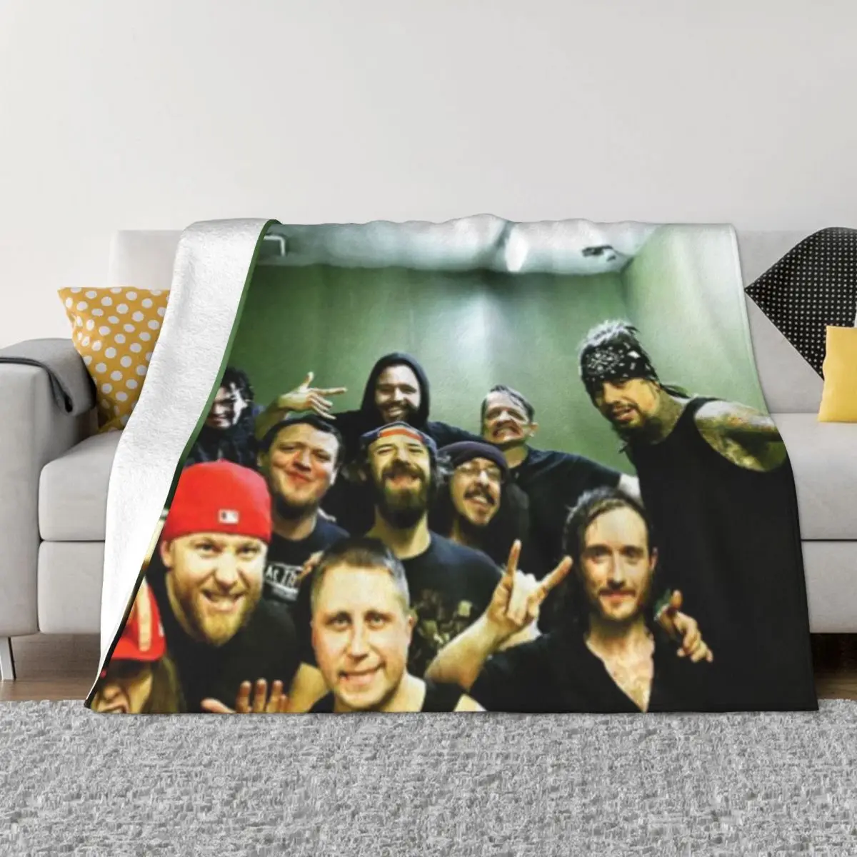 

Одеяло Korn Band 001419. Комфортное теплое мягкое зимнее теплое одеяло.