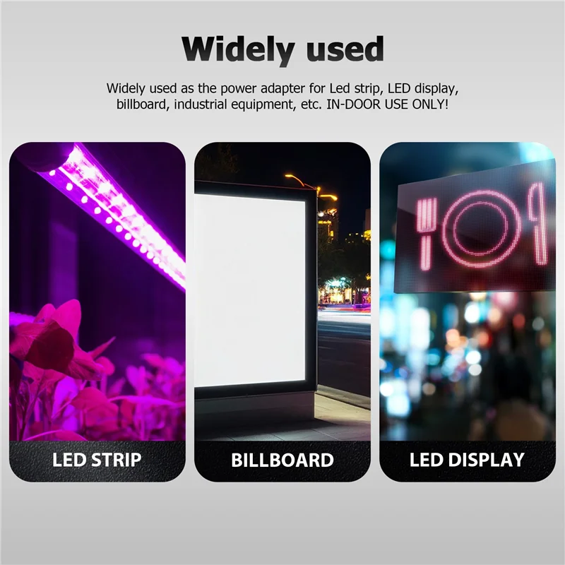 【Flash-Deal!】AC 100V-240V To DC 12V 3A 36W Voltage Transformer Switch Led Strip Power Supply