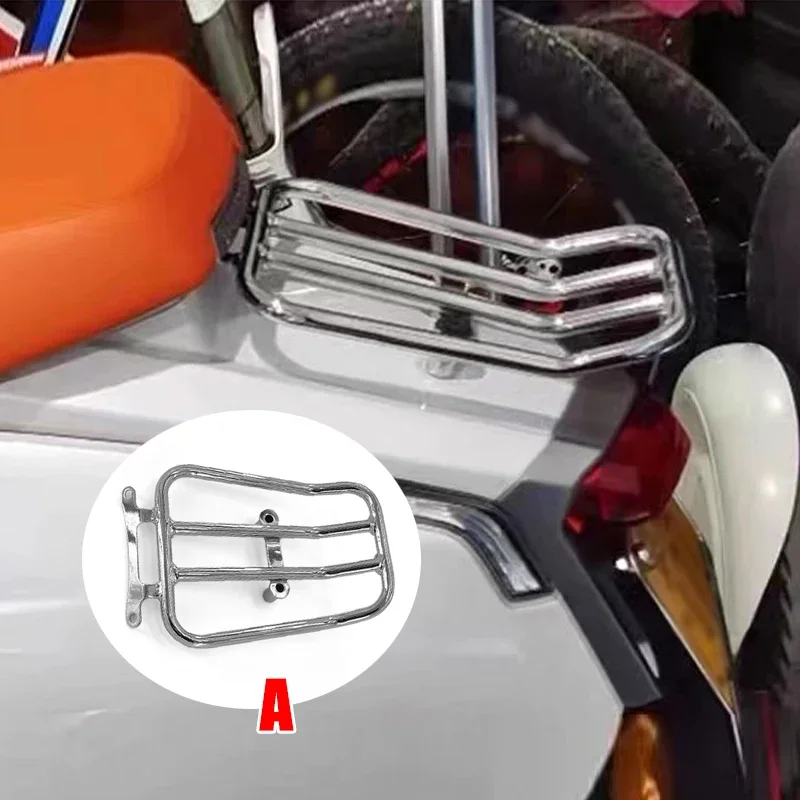 New Motorcycle Rear Luggage Rack Tailbox Fixer Holder Cargo Bracket Tailrack Accessories Fit for Lambretta G350 G 350 All Years