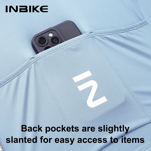 Imagen 2 del producto INBIKE-camisetas de ciclismo para mujer, ropa transpirable de secado rápido, Color macarrón, absorbe la humedad, para bicicleta de montaña y carretera, novedad de verano