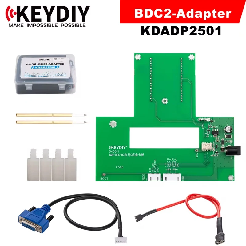 KEYDIY BDC2 Adapter KDADP2501 For BMW G Series Work With KEYDIY KD-X4 Remote Key Programmer Solder-free Adapter No Disassembling
