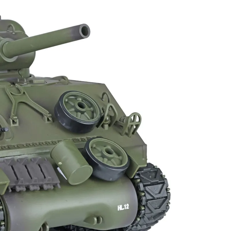 

1/16 7.0 Henglong Toucanhobby DIY Plastic M4A3 SherRC Tank 3898 360�� Turret Barrel Recoil