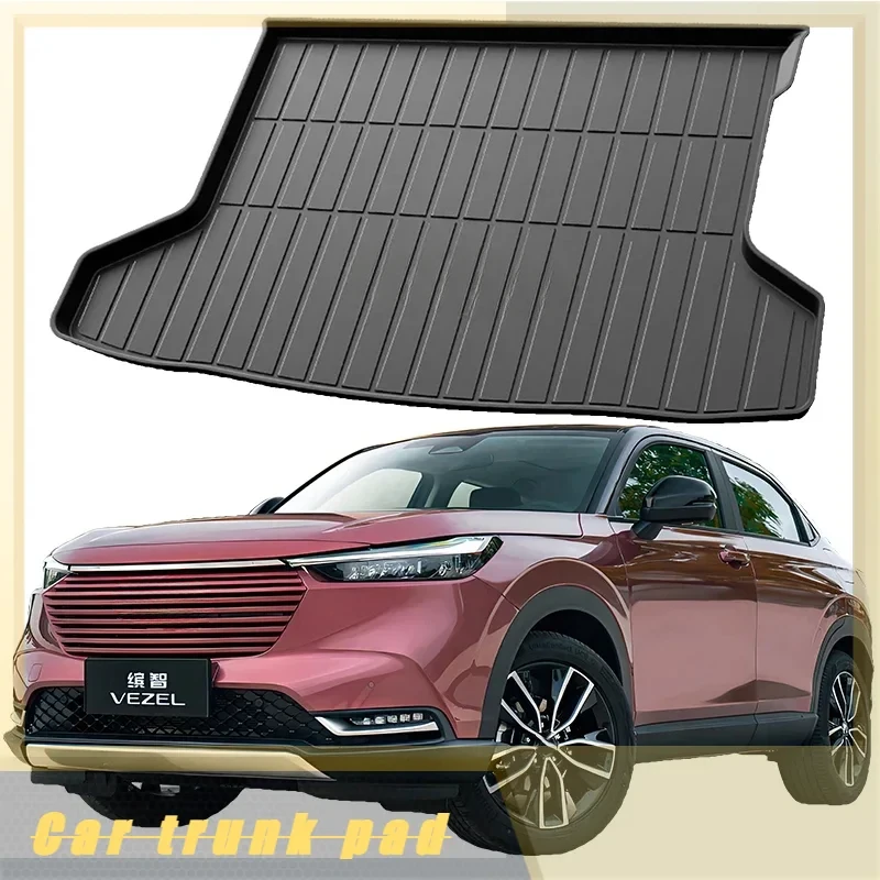 Car Auto Rear Boot Cargo Liner Tray Trunk Mat Carpet for Honda VEZEL 2015-2024 Cushion Pad Carpet Pad Anti-dirty Anti-water