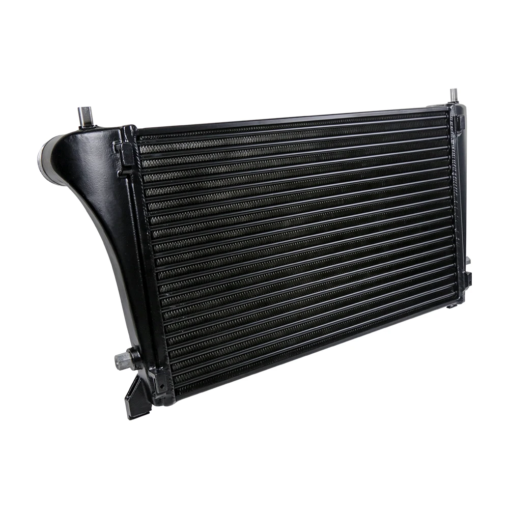 High Performance 70mm Competition Tube & Fin Intercooler Kit Black For VW MK7 GTI Golf R VAG 1.8T 2.0T 8V A3 S3 Audi S3