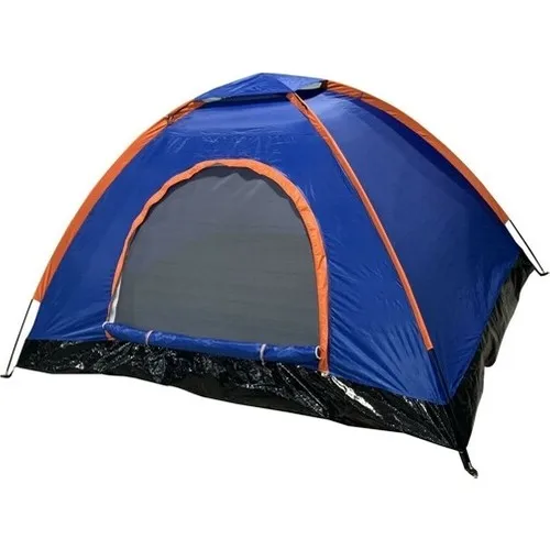 CarrefourSA 2 Personality Blue Camping Tent