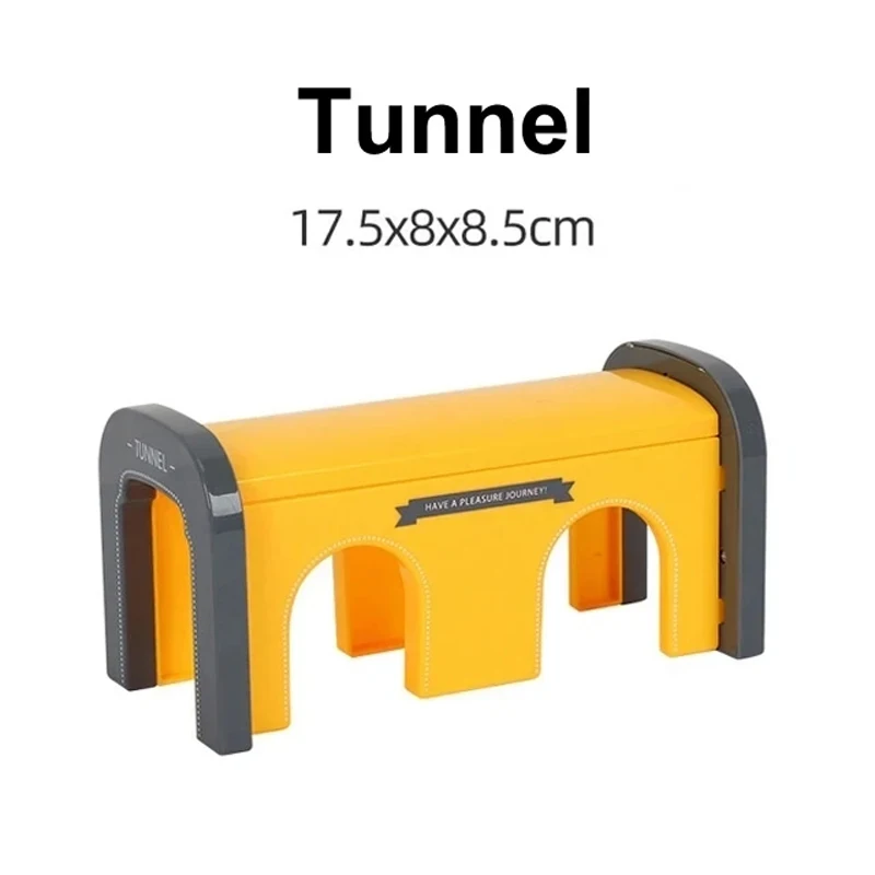 Wooden Tracks Accessories Plastic Tunnel Cave fit for Brand Wooden Train Tracks Railway Toys for Children Gifts