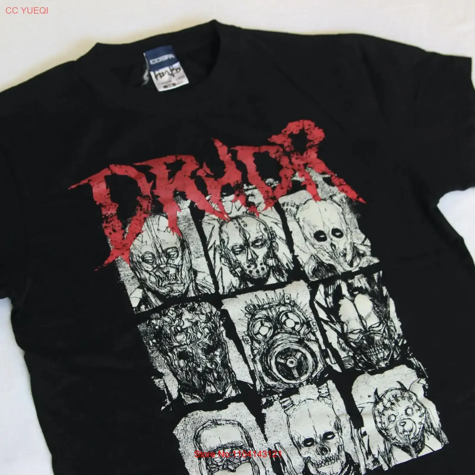 Camiseta Cospa Dorohedoro DRHDR Q Hayashida Exhibition 2022 Manga Anime M vintage lavada y cómoda para uso diario