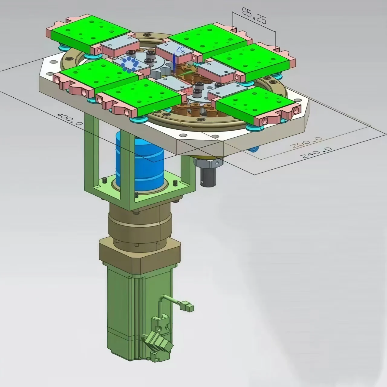 HCYHigh Performance Belt-driven Circular Guide Conveyor System for High-End Automatic Intelligent Equipment