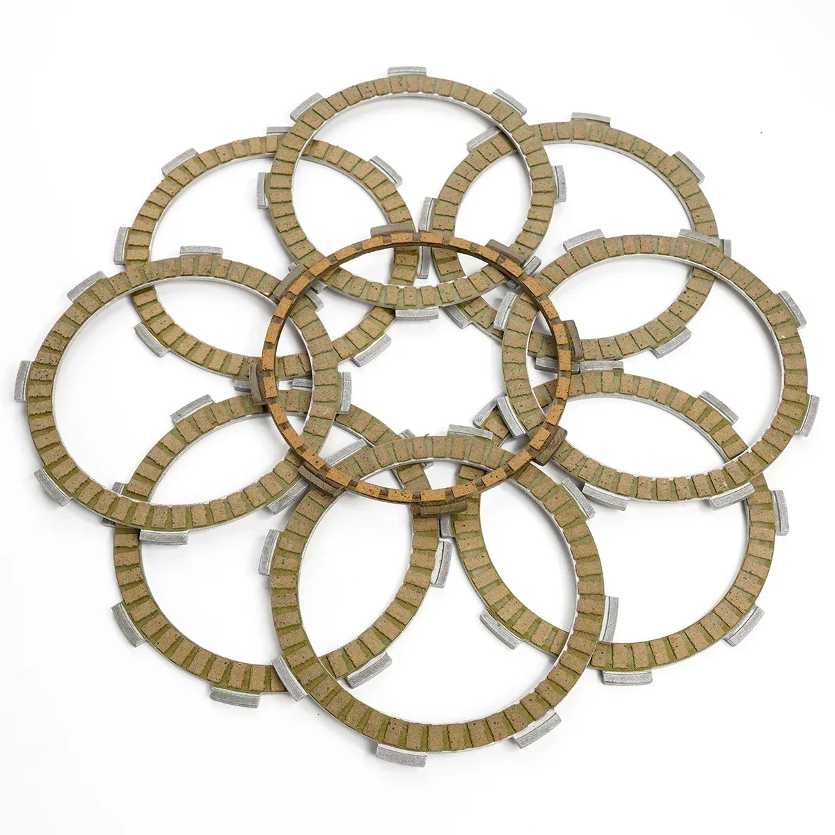 

8 + 1 шт. мотоциклетные волокнистые диски сцепления для Hon-da VF500C VF500F 84-85 Suzuki GSX400 GSX400X 05-07