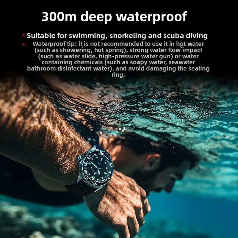 NORTH EDGE Stainless Steel Diving Watch Solar Light Driven Quartz Watch Outdoor Waterproof Long Battery Life 2025