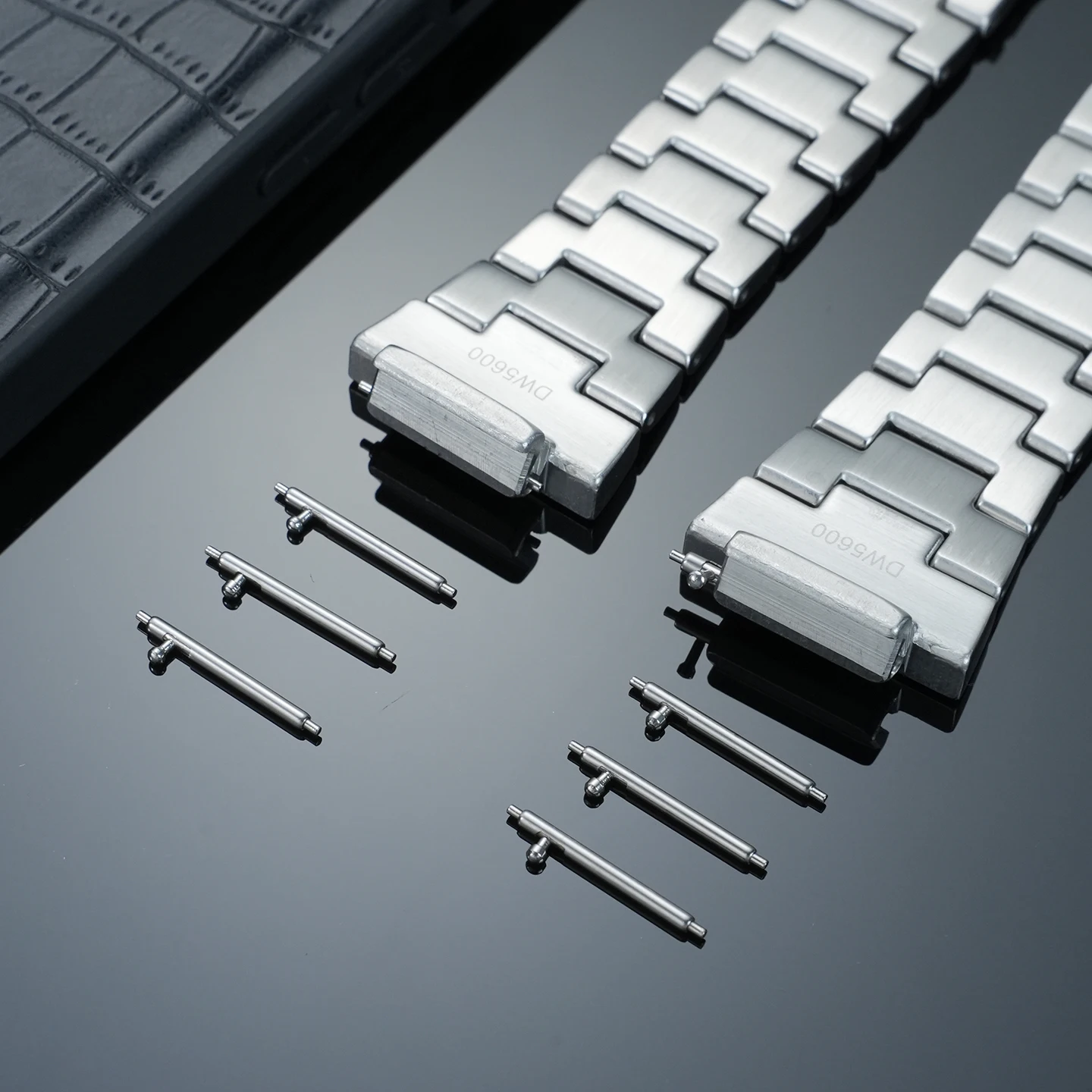16mm Quick Release Spring Bars For Casio G-Shock DW-5600 GW-M5610 GW-B5600 GW5000 Replacement Watch Connecting Pins for Bracelet