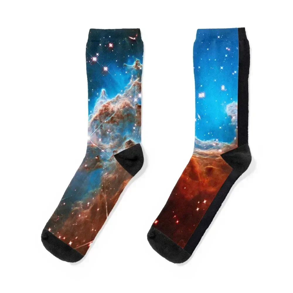 

Monkey Head Nebula Socks fashionable floral with print Socks Women Men's