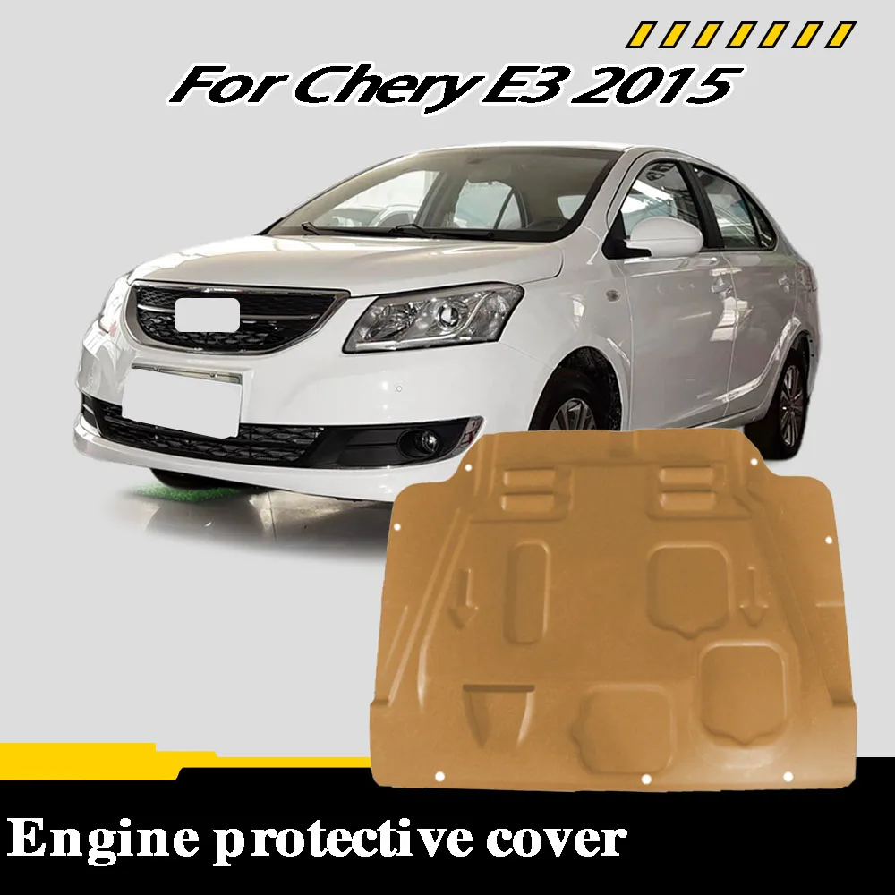 

Front Under Engine Cover For Chery E3 2015 1.5L Guard Plate Skid Plate Car Engine Protection Panel Mudguard