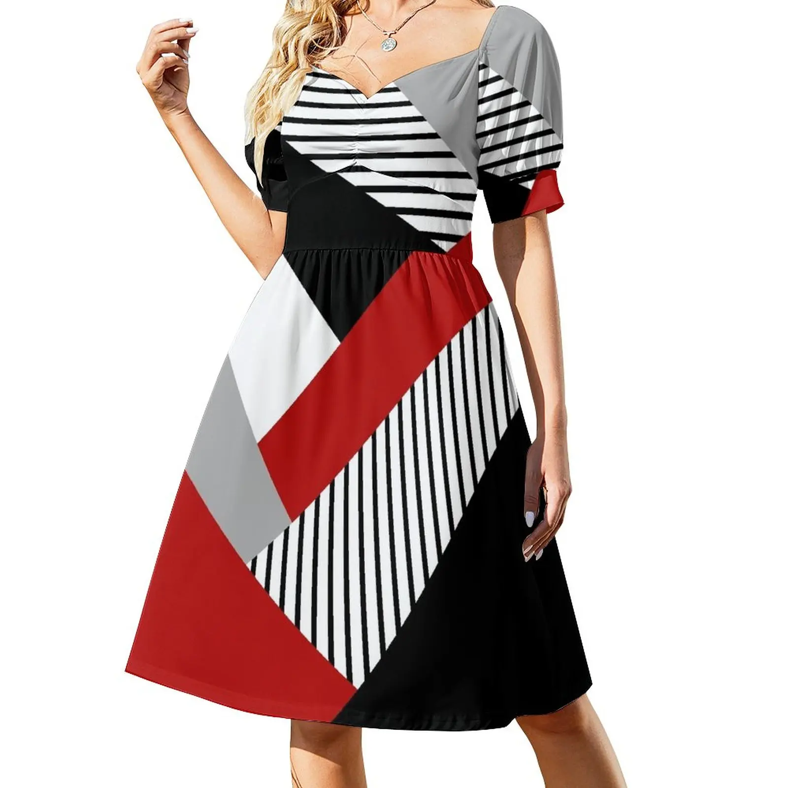 

Colorful geometry Sleeveless Dress summer dresses womens 2024 elegant women's dresses sale dress dresses