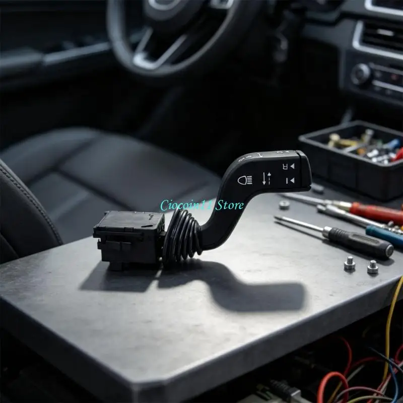 Y1UB Urn Combination Switches, 1241211 Car Headlight Control Lever, Automotive Replacement Multi‑Function Steering Column